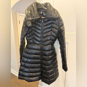 Moncler Shiny Black Puffer Jacket